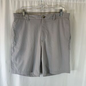 Tailorbyrd Chino Shorts Men's 34 Khaki Flat Front Golf Work Pockets